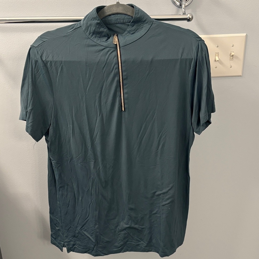 The Tailored Sportsman Blue Short Sleeve Shirt XL